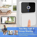 Smart Video Doorbell Camera Wireless Night Vision Two-Way Audio