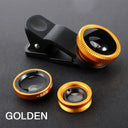 3in1 Fisheye Wide Angle Micro Camera Lens for IPhone Xiaomi