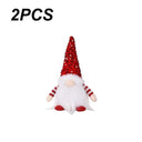 Christmas Gnome Doll Elf LED Light Xmas Ornaments - Magical Holiday Decor  ourlum.com Style-D-2PCS  