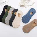 Breathable Mesh Men's Cotton Socks - Pack of 5 Pairs, Non-slip Silicone, Summer Thin Sports Socks  Our Lum   