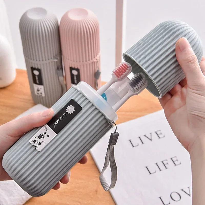 Portable Toothpaste Toothbrush Protect Holder Case Travel Camping Storage Box  ourlum.com   