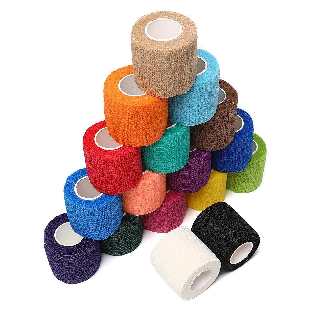 Colorful Athletic Wrap Tape - Ultimate Support & Flexibility for Sports Joints  ourlum.com   