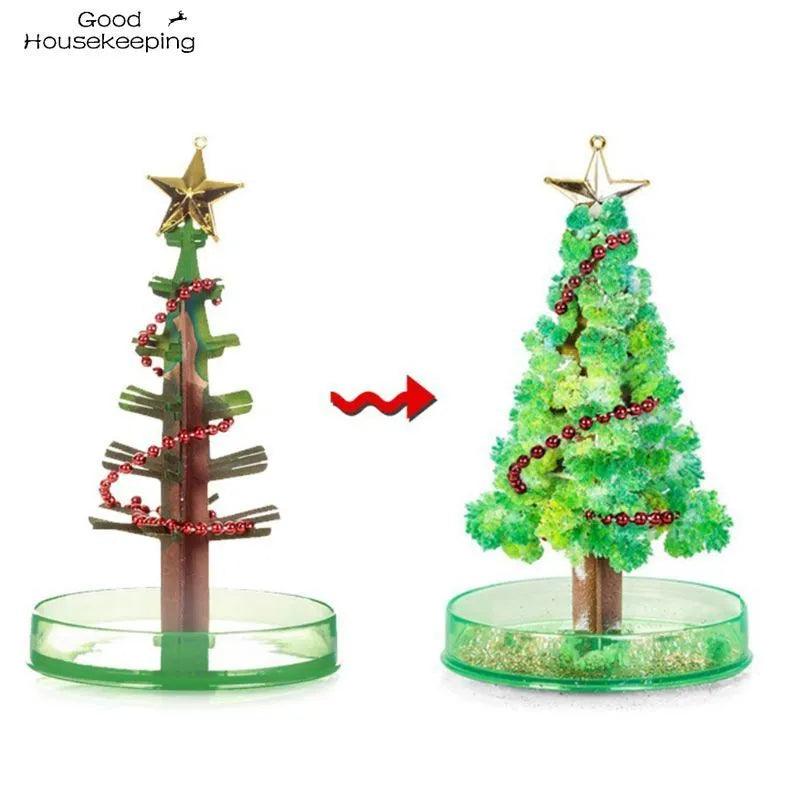 Magic Growing Christmas Tree DIY Fun Xmas Gift Toy for Home Festival Party  ourlum.com   