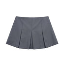 ZEVITY Women's Elegant High Waist Pleated Culottes Shorts  ourlum.com HH P2576YINHUI L United State