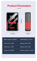 1200A Multi-Function Car Jump Starter and Air Compressor