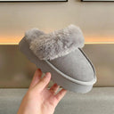 Winter Plush Fur Slides Designer Luxury Slip-On Sandals