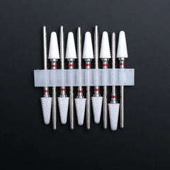 Ceramic Nail Drill Bits Set: Precision Milling and Filing Kit