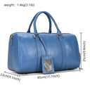 Big Capacity Genuine Leather Travel Bag For Men Women Stylish