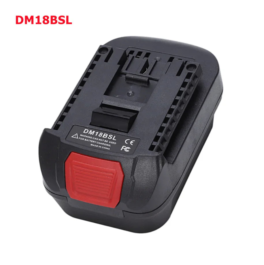 18V Battery Adapter for Makita, Dewalt, Milwaukee & Black Decker to Bosch Tools