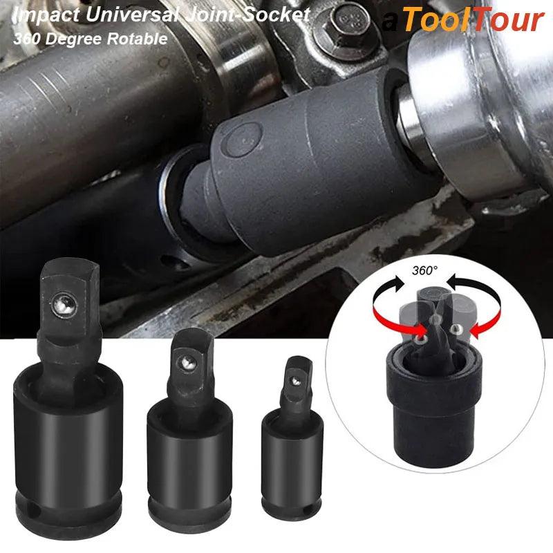 Swivel Joint Socket Adapter Extension for Electric Wrench - Impact Tool  ourlum.com   