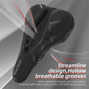 Comfortable Gel Bicycle Saddle Cover with Memory Foam Design