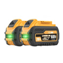 High-Capacity 60V Dewalt DCB200 Battery 12Ah 9.0Ah Power