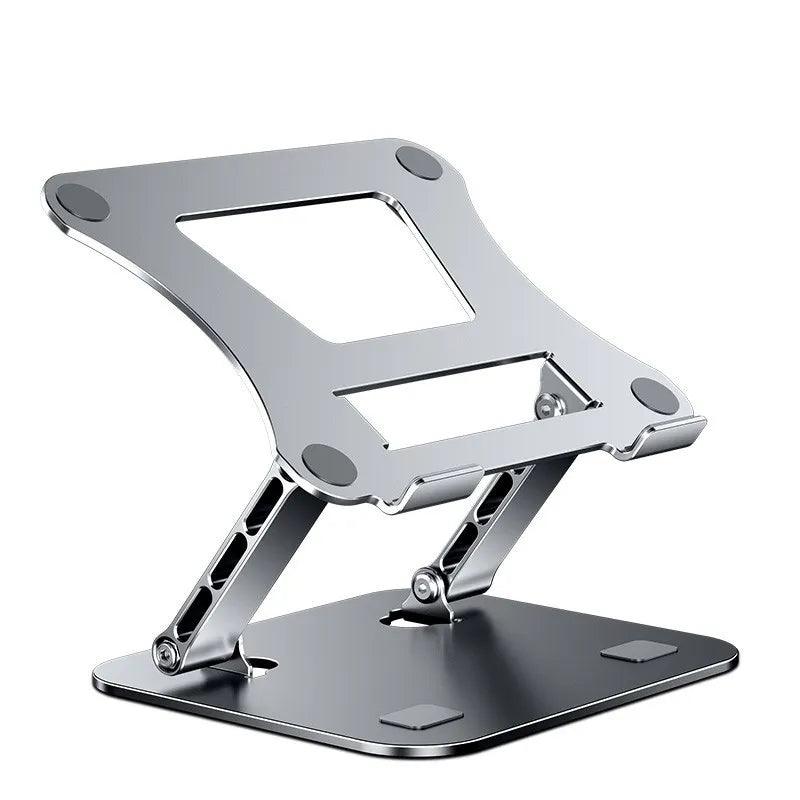 Adjustable Laptop Stand: Cooling Notebook Holder for Ergonomic Setup  ourlum.com Silver  