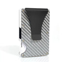 Carbon Fiber RFID Blocking Card Holder Wallet Stylish EDC