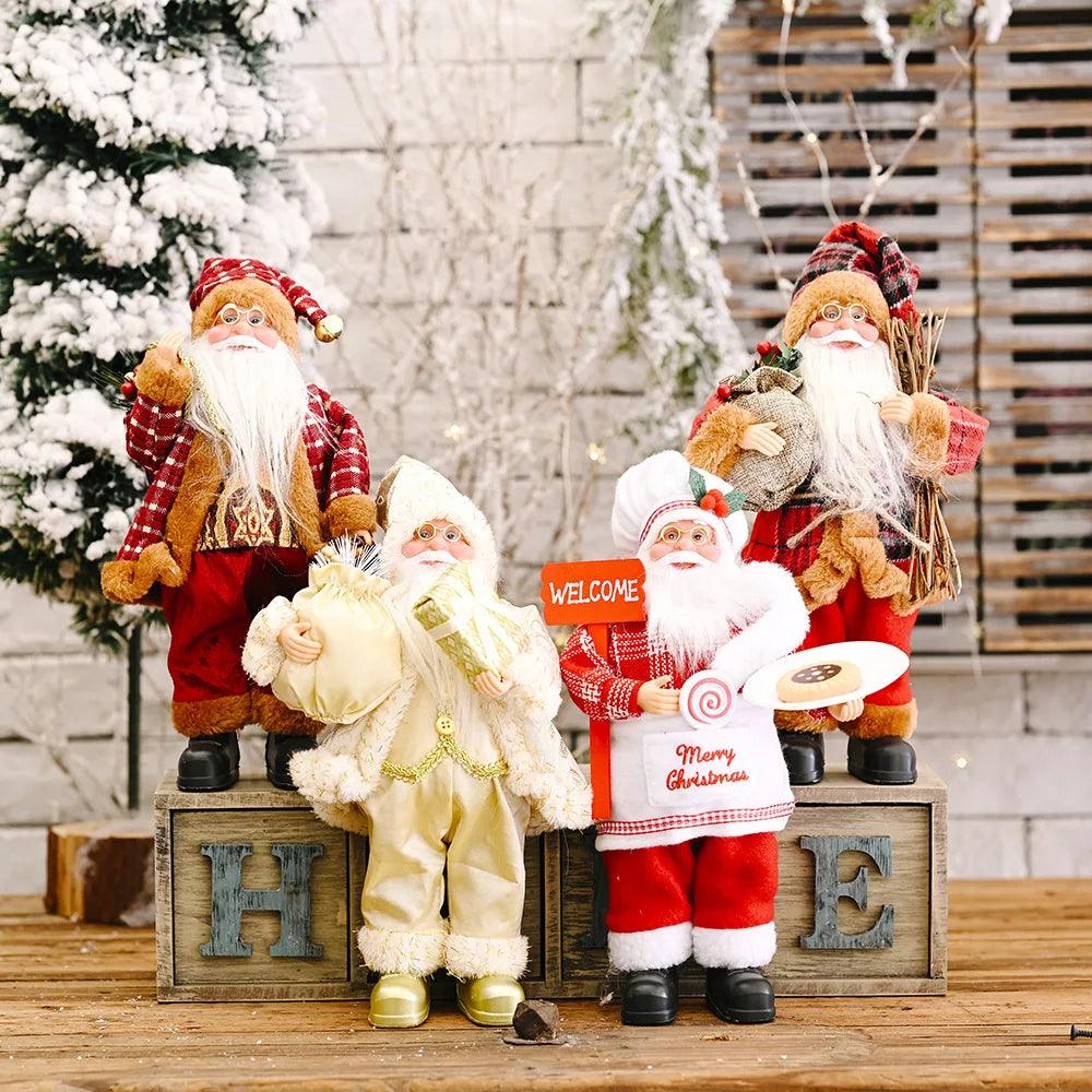 Big Santa Doll: Xmas Gift Home Wedding Party Plush Ornaments  ourlum.com   