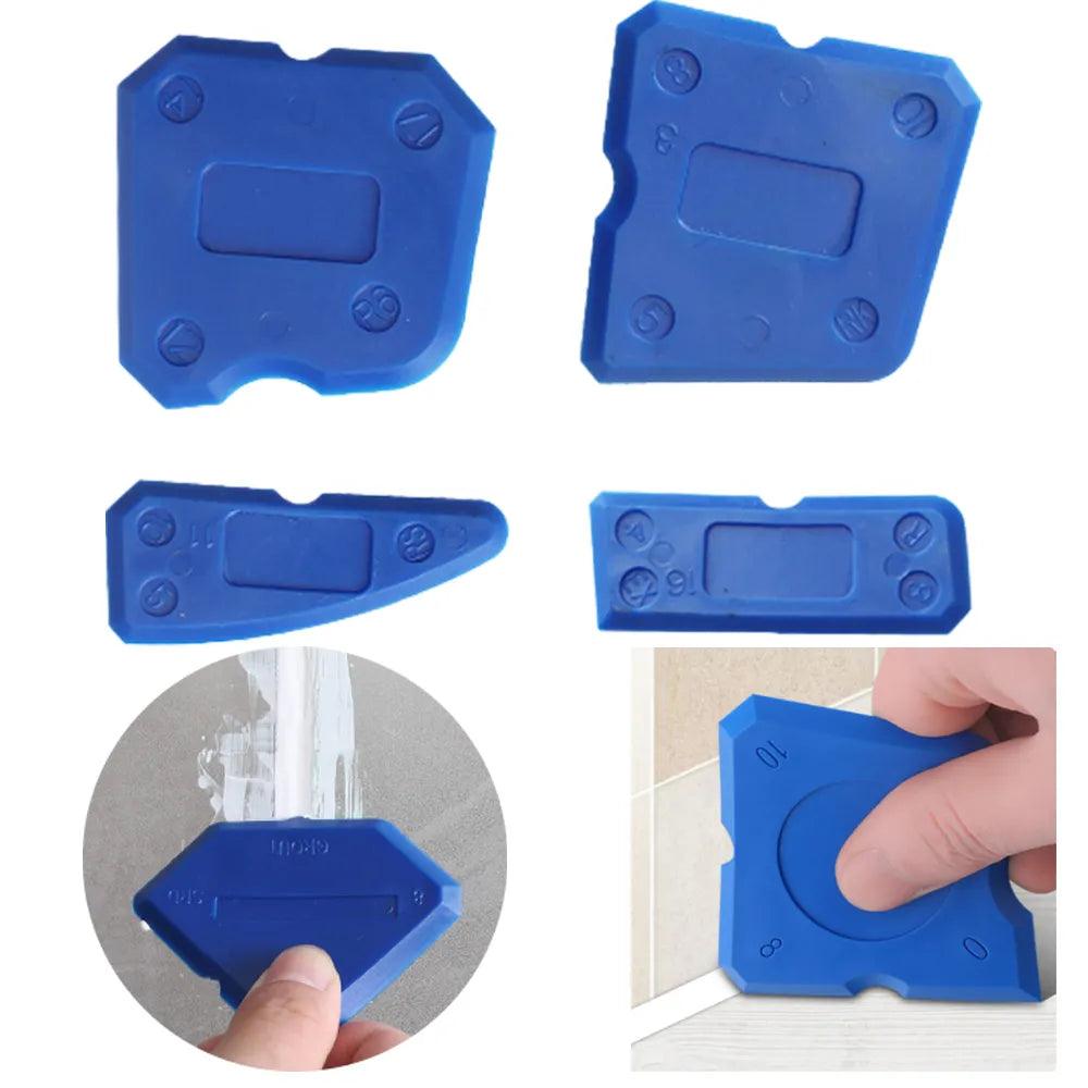 Silicone Caulking Scraper Set: Precision Seal & Grout Remover Tool  ourlum.com   