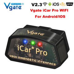 Vgate iCar Pro OBD2 Bluetooth Diagnostic Tool for Android/iOS - Versatile Functionality and Broad Vehicle Compatibility