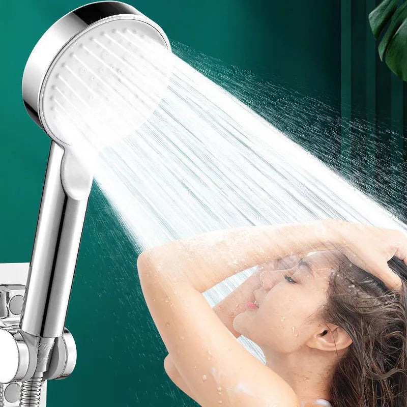 High Pressure Shower Head with 5 Adjustable Modes & Water Saving Spray Nozzle  ourlum.com   