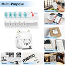 Mini Wireless Pocket Label Printer Portable Bluetooth Sticker Paper