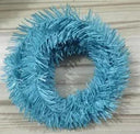 Christmas Rattan Garland for Festive Home Decoration & DIY Ornaments  ourlum.com Light blue 1pc 