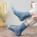 Trendy Antibacterial Cotton Socks for Men Breathable