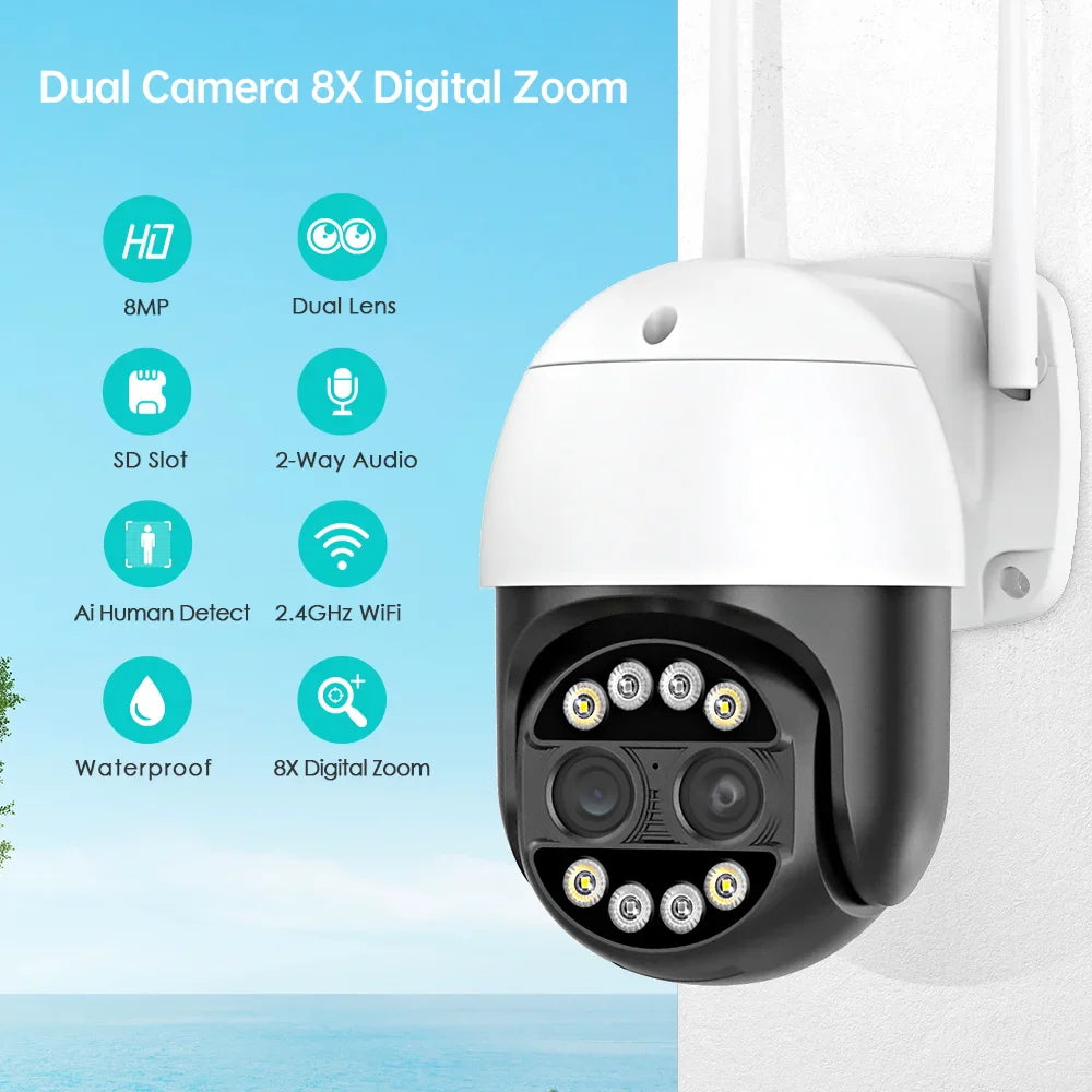 BESDER PTZ IP Camera: Enhanced Security with Human Detection Technology  ourlum.com   