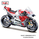 Maisto Ducati  Team Diecast Moto GP Racing Motorcycle  ourlum.com 04 Andrea Dovizisos  