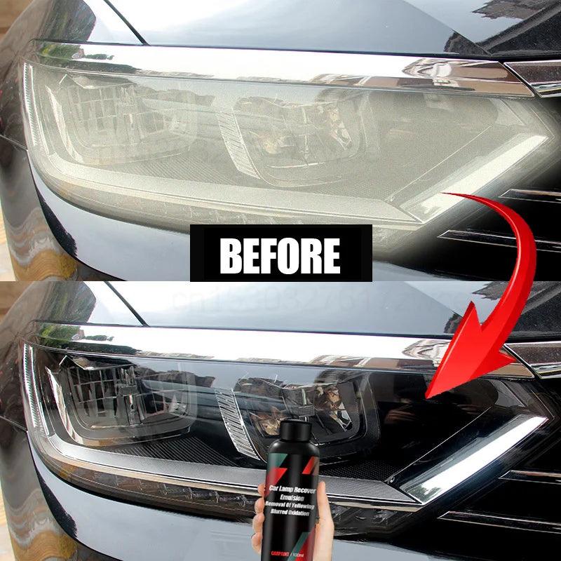 Car Headlight Restoration Kit: Renew Headlights, Enhance Safety  ourlum.com   