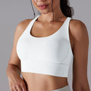 Women's High Stretch Yoga Bra Tank Top for Gym Workouts