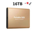  High-speed Portable External Hard Drive: Efficient Data Transfer Work & Study  ourlum.com Gold 16TB  