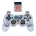 Wireless Controller For PS2 PS1 Gamepad Dual Vibration Shock