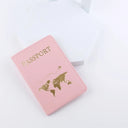 Passport Cover: Elegant World-Themed Travel Holder Gift