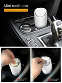 Car Garbage Can Silicone Trash Holder Auto Organizer Bin