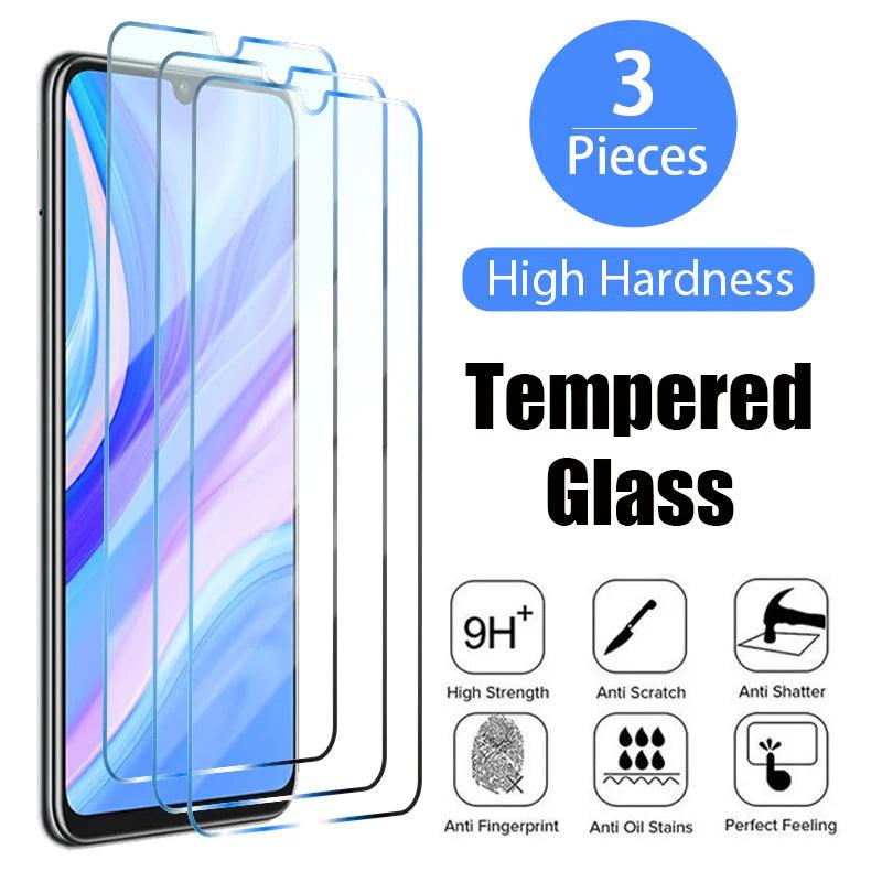 Premium 5-Piece Tempered Glass Screen Protector Set for Huawei P30 P40 P20 Mate 20 Lite Y6 Y7 & P Smart Z 2019 2021 Nova 5T  ourlum.com Huawei P20 2PCS Tempered Glass 