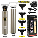 LCD Hair Clippers Professional Hair Cutting Machine T9 Deluxe