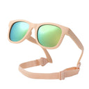 Flexible Polarized Baby Sunglasses with Strap UV400 Protection