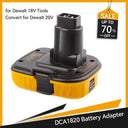 DCA1820 20V Battery Adapter for Dewalt 18V Tools Use