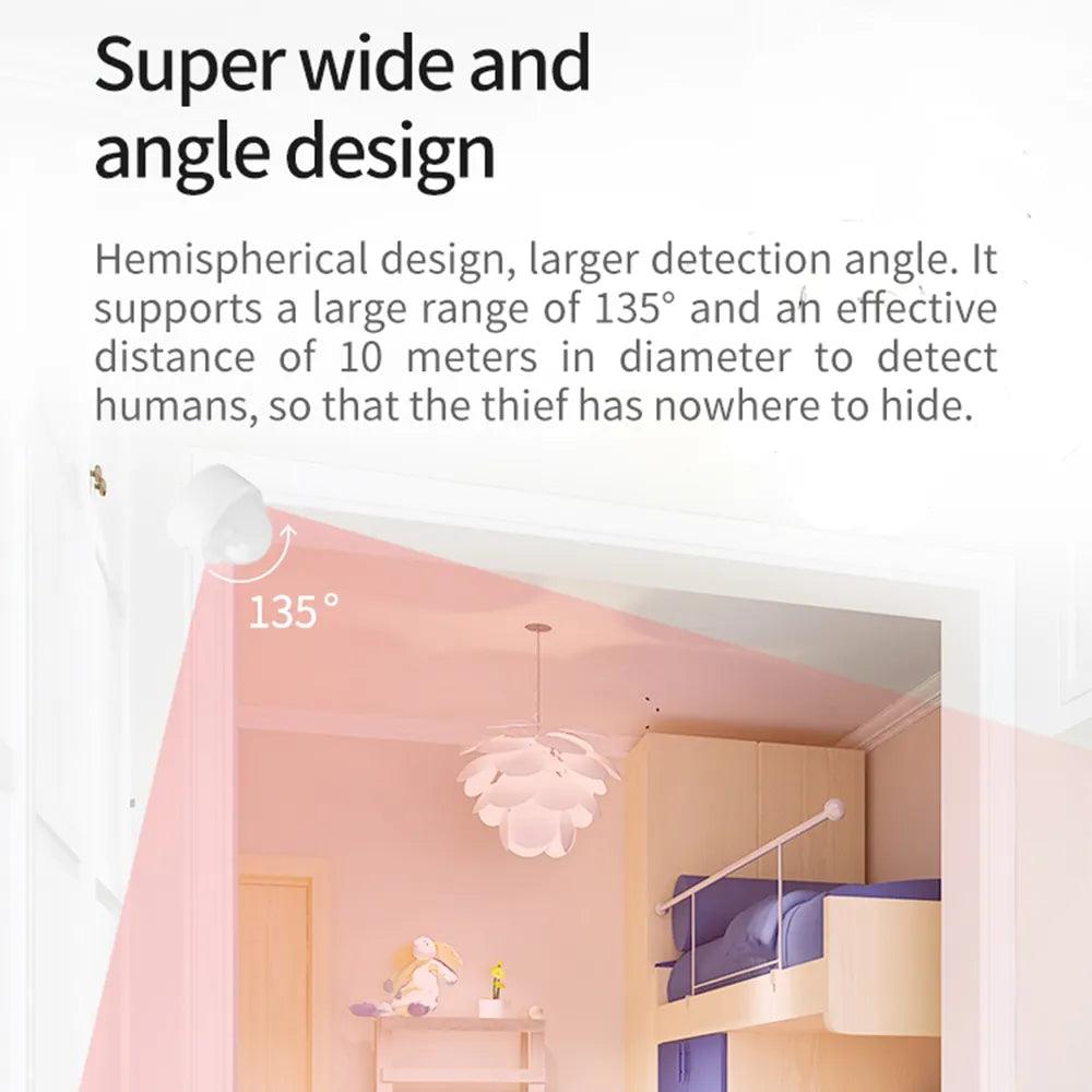 Tuya Zigbee Motion Detector: Enhanced Security Solution  ourlum.com   