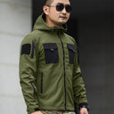 Outdoor Tactical Set Men Military Jacket Pants Winter Suit