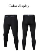 Men's High-Performance Compression Tights for Enhanced Comfort