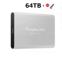  High-speed Portable External Hard Drive: Efficient Data Transfer Work & Study  ourlum.com Silver 64TB  