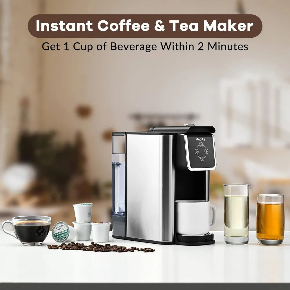 Coffee Maker 3-in-1 Single Serve Coffee Machine,Instant Coffee Brewer, 120V 1150W