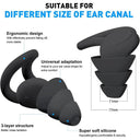 High-Performance Noise-Canceling Earplugs for Sleep Focus