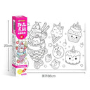 Children's DIY Coloring Paper Roll Creative Drawing Fun Toy