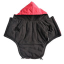 Waterproof Reflective Fleece Dog Coat with Hood: Keep Your Pet Stylish & Dry  ourlum.com   