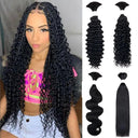 Deep Wave Brazilian Braiding Hair for Effortless Braids