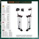 VEVOR Drywall Stilts Professional Aluminum Adjustable Ladder