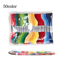 Cross Stitch Embroidery Floss Thread Set: Elevate Creativity & Quality  ourlum.com 50 Colors No Repeat  