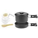 Lightweight Portable Camping Cookware Set for 1-5 People