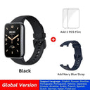 Xiaomi Band 7 Pro: AMOLED Smart Band with GPS & Alexa Integration  ourlum.com Black N NavBlu Strap uzbekistan 